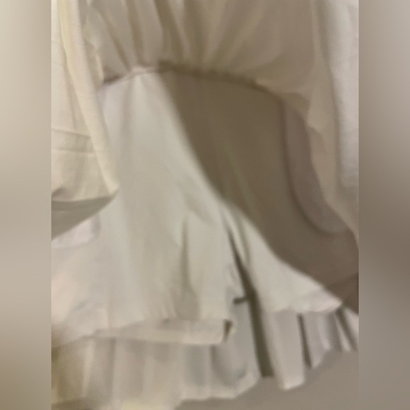 Adidas White Pleated Golf Tennis AthleticSkirt Skort - Picture 3 of 6